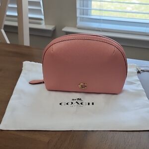 Coach Pink Cosmetic Bag Julienne